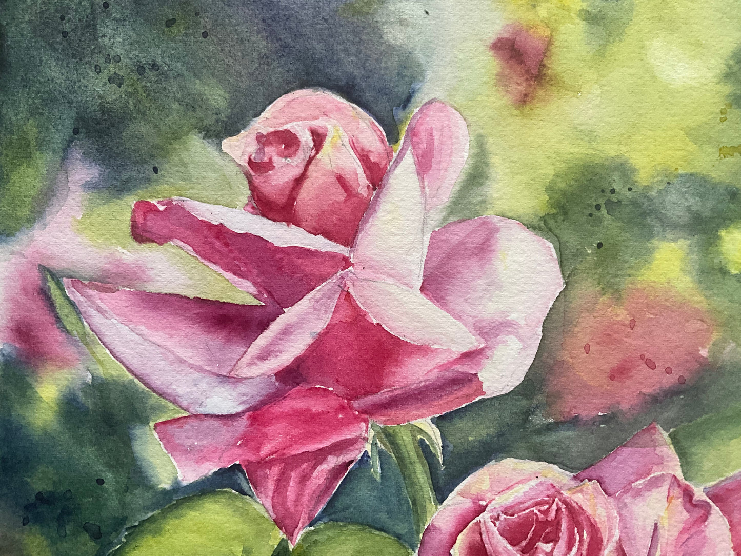 ROSES- A FOREVER DELIGHT - Original watercolour painting