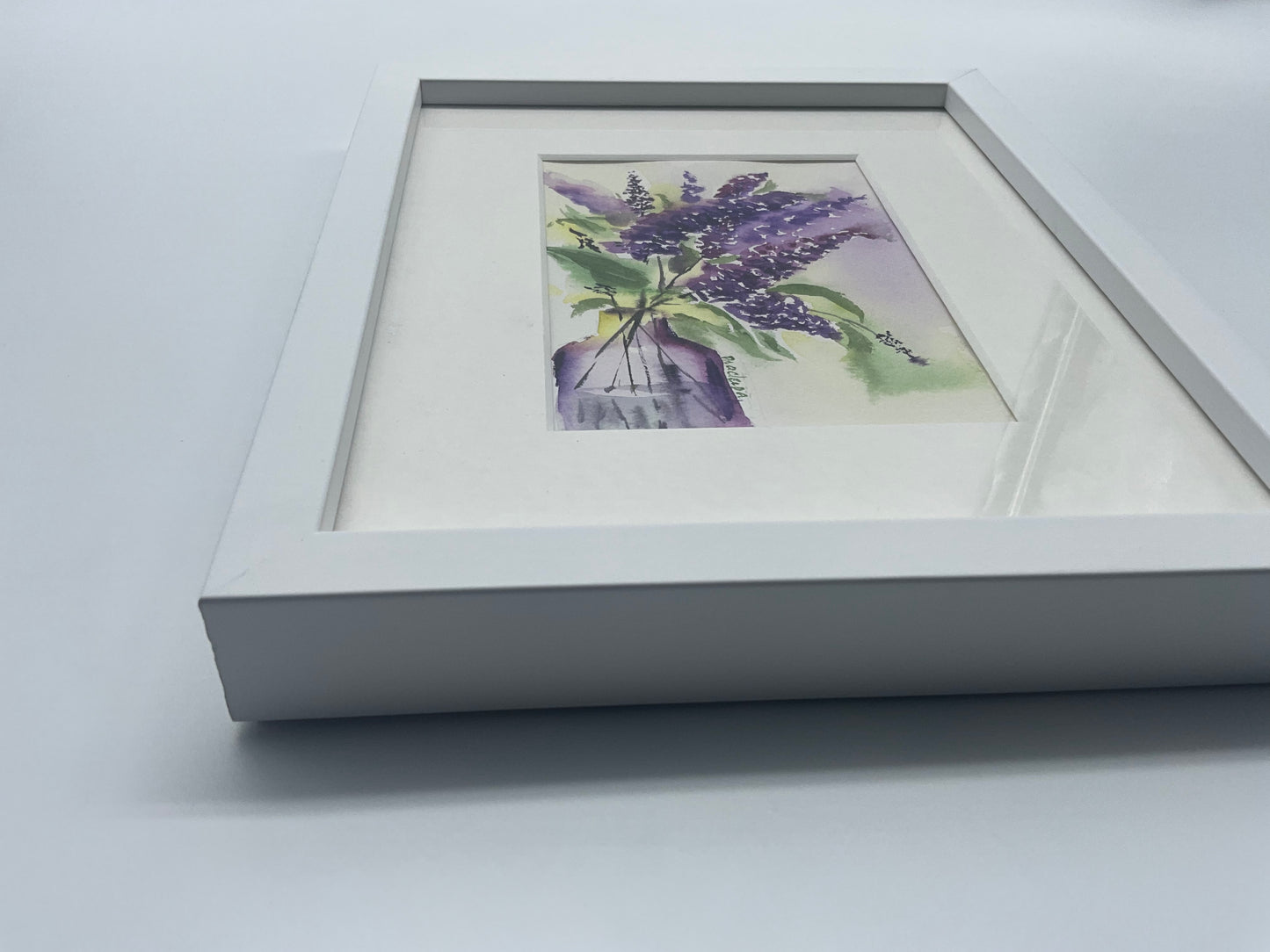 Lively Buddleia - original watercolour painting