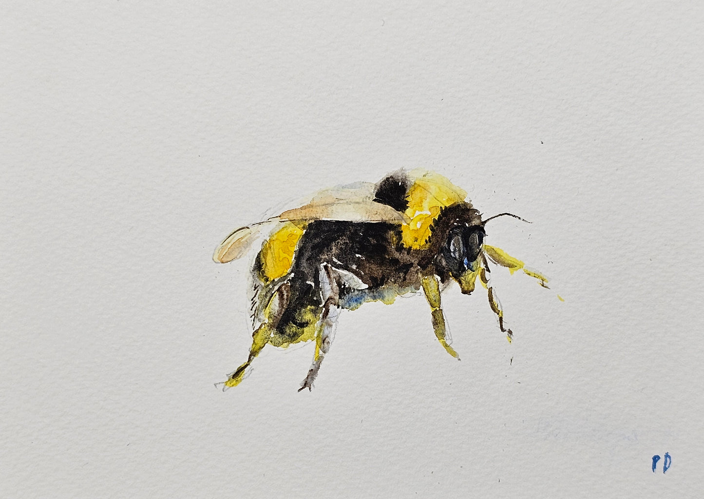 Three Bumblebees painting workshop- Fri 12 Dec - 7 pm