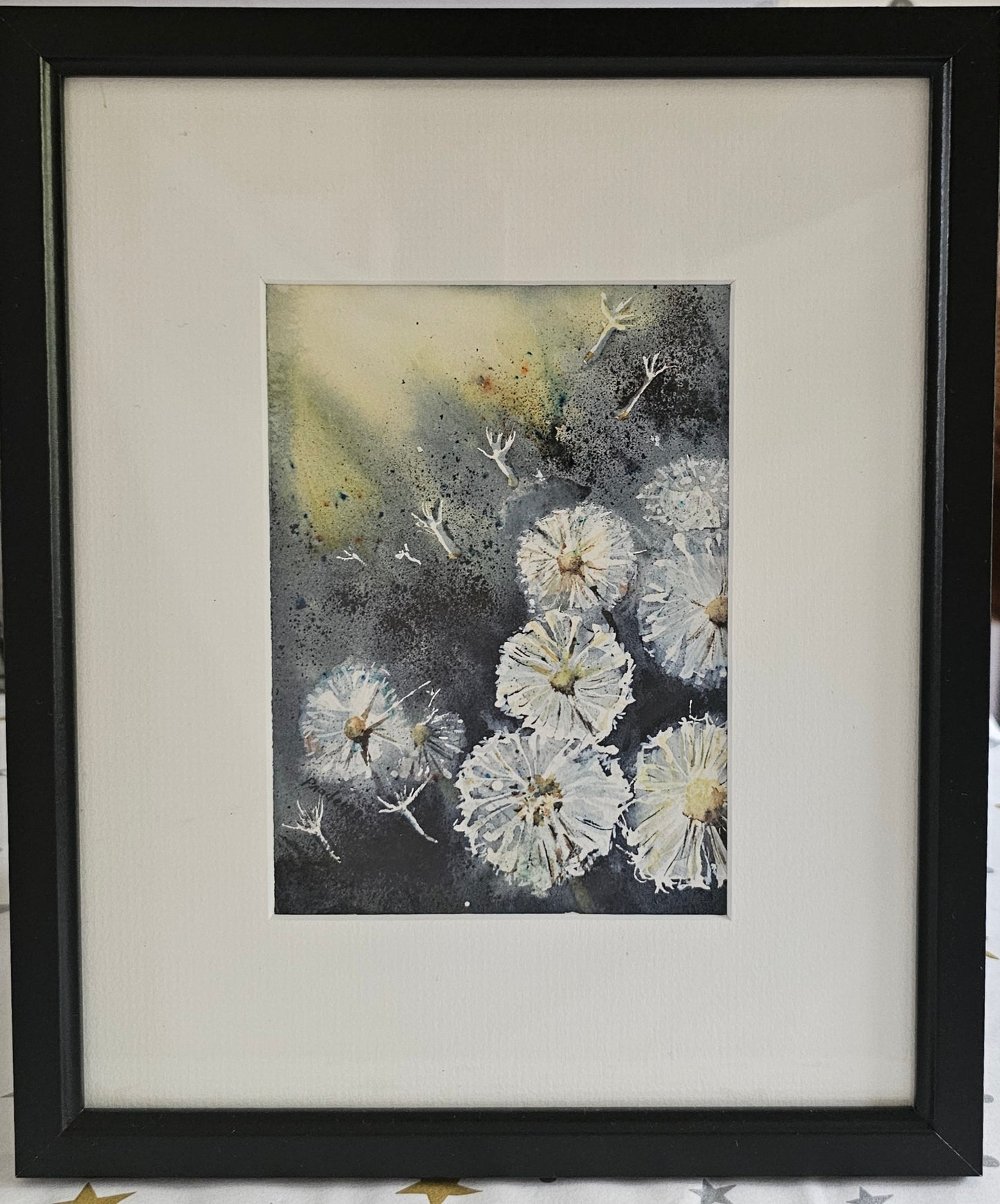 Sending Them Away- original watercolour painting, framed