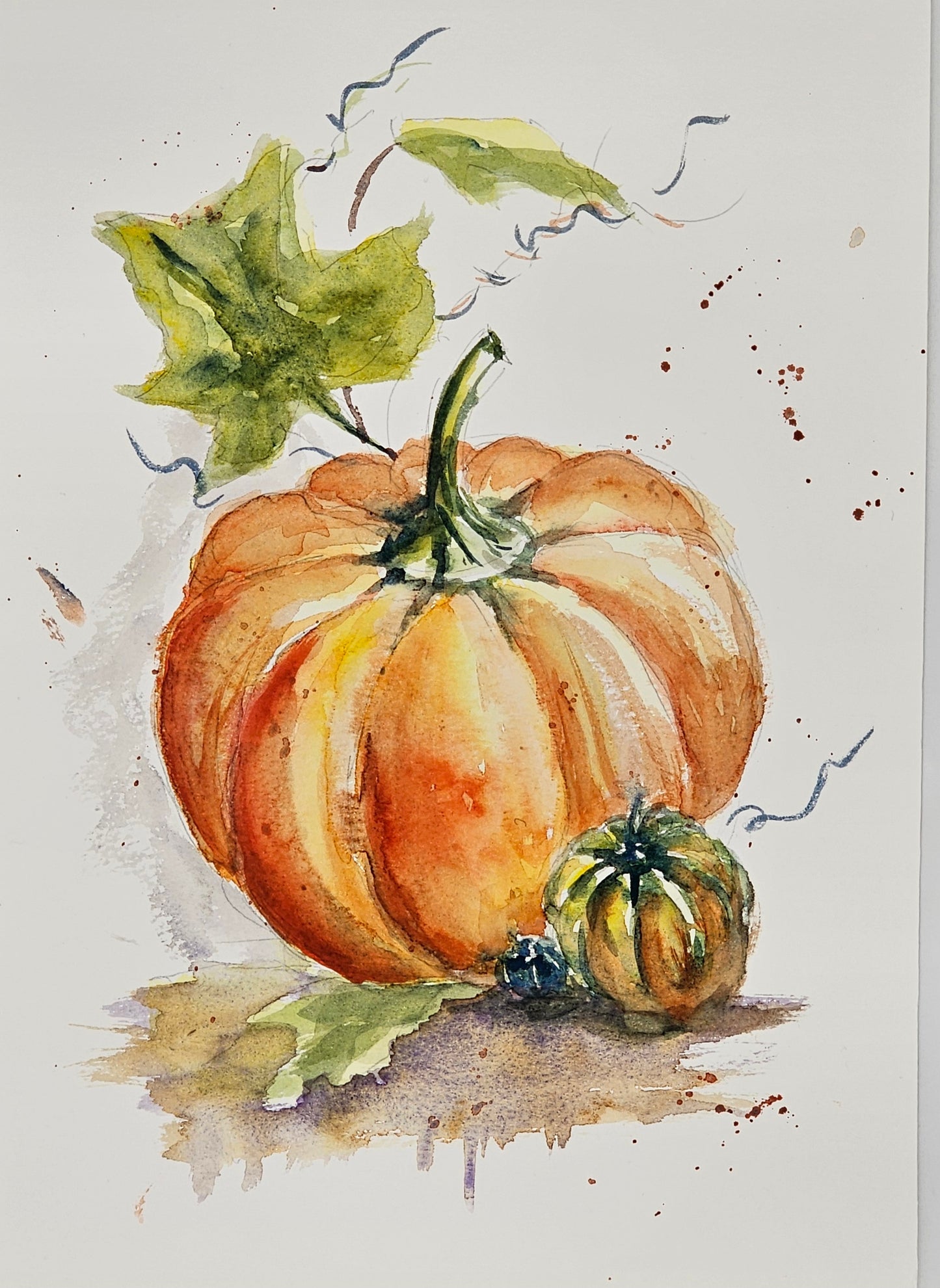 Pumpkins painting workshop- Mon 29 Sept - 7 pm