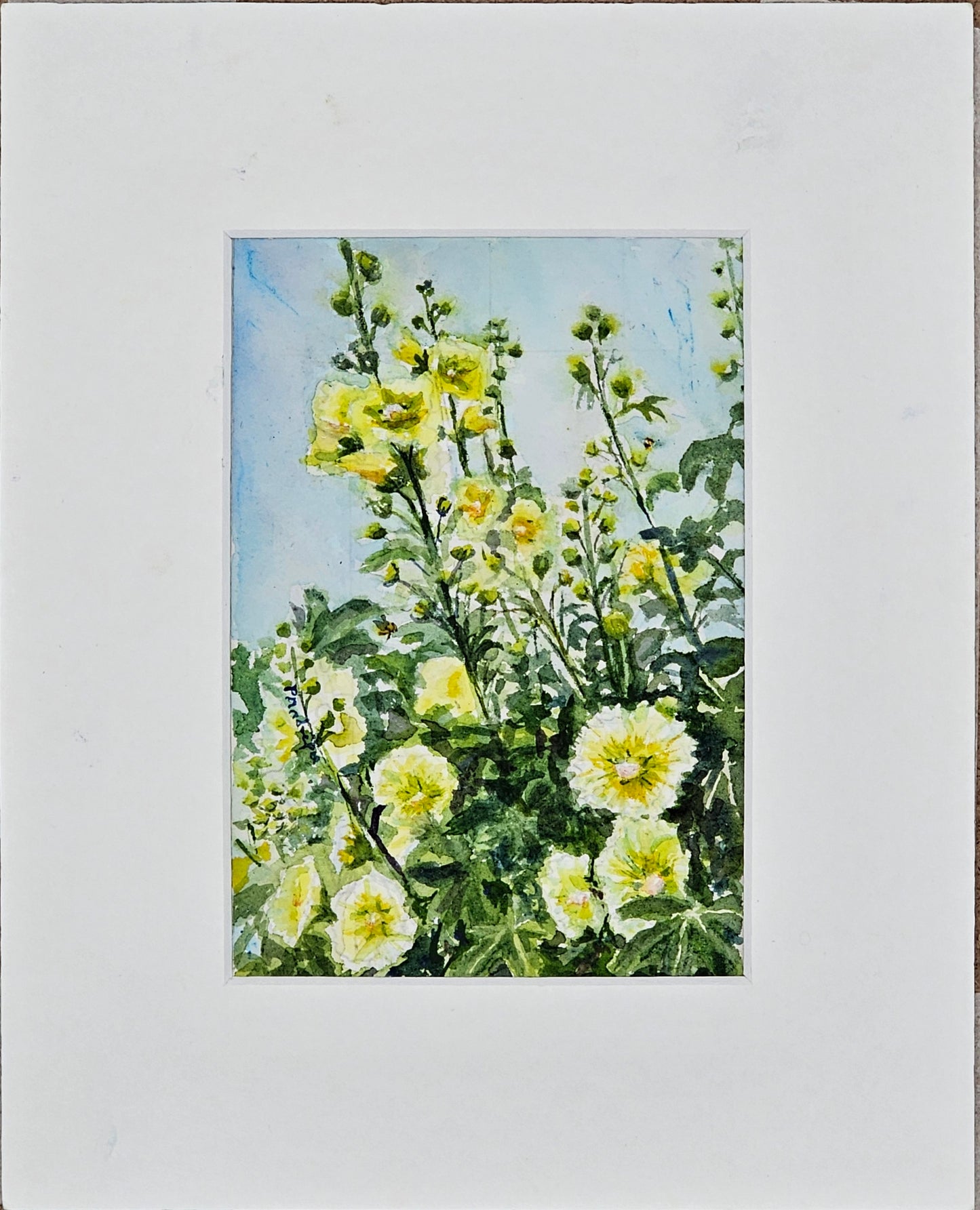 Bursting Forth- original watercolour painting- 4x6 inches