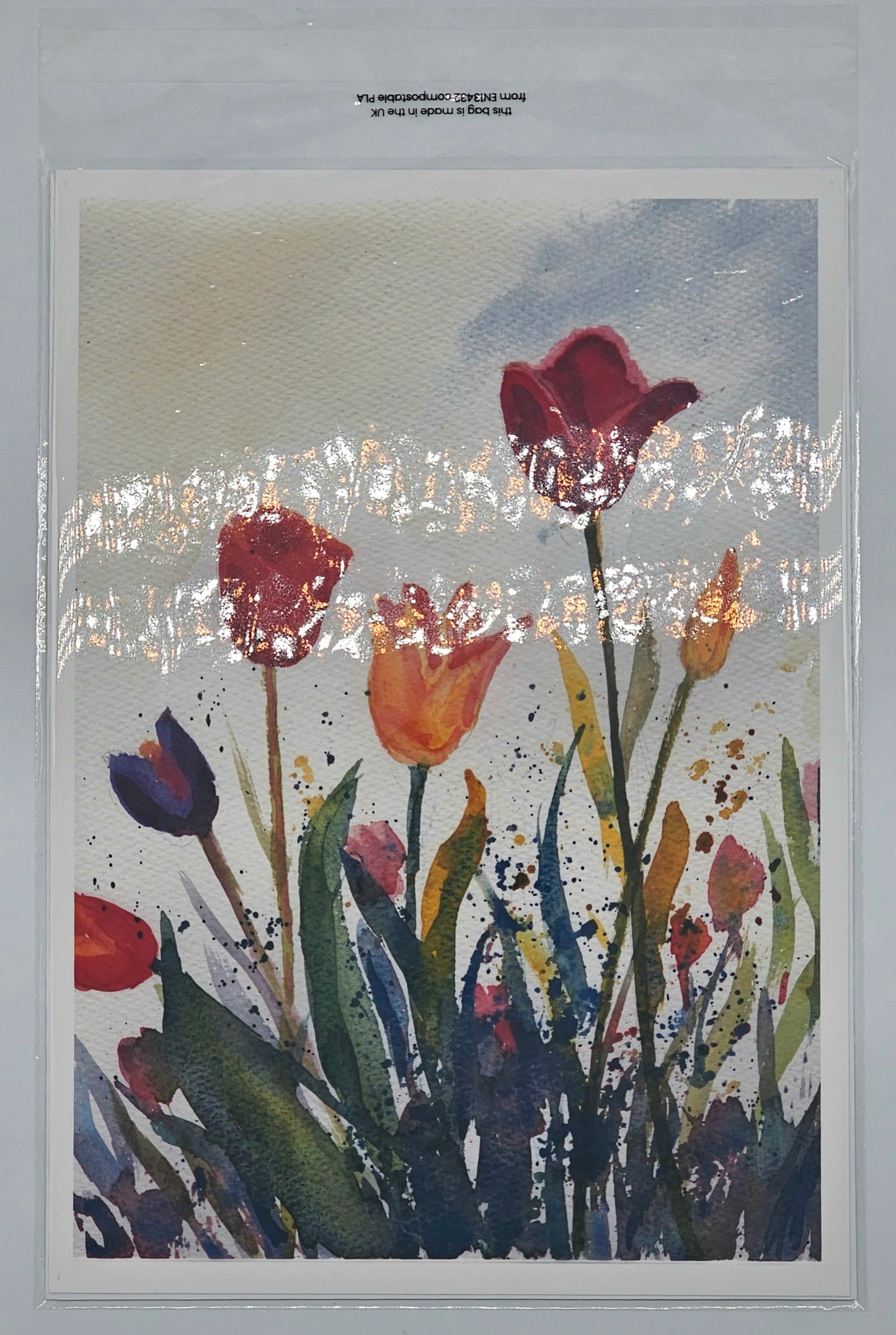 Tulips II- Limited edition print- A4, signed