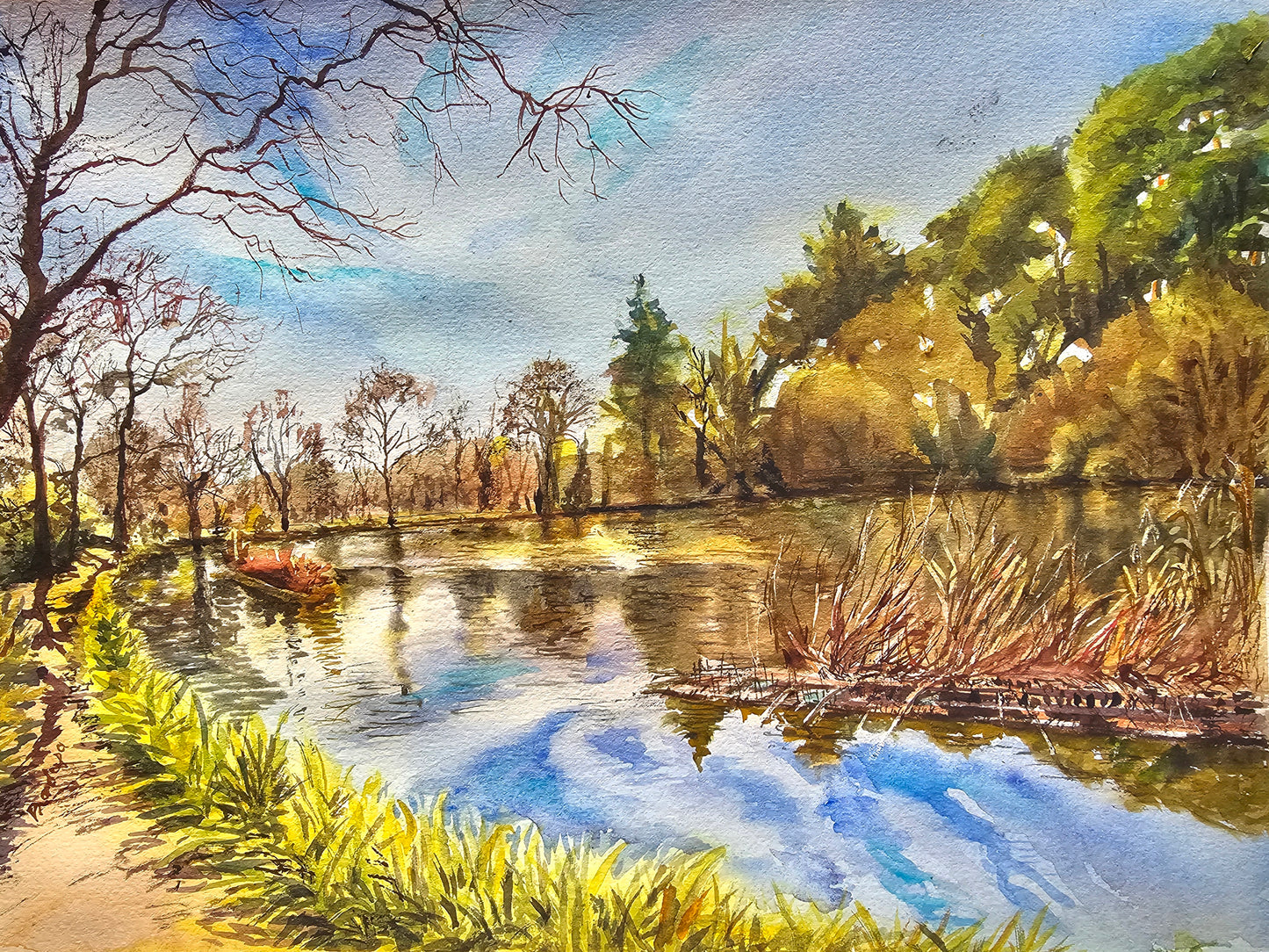 Hiltingbury Lake
