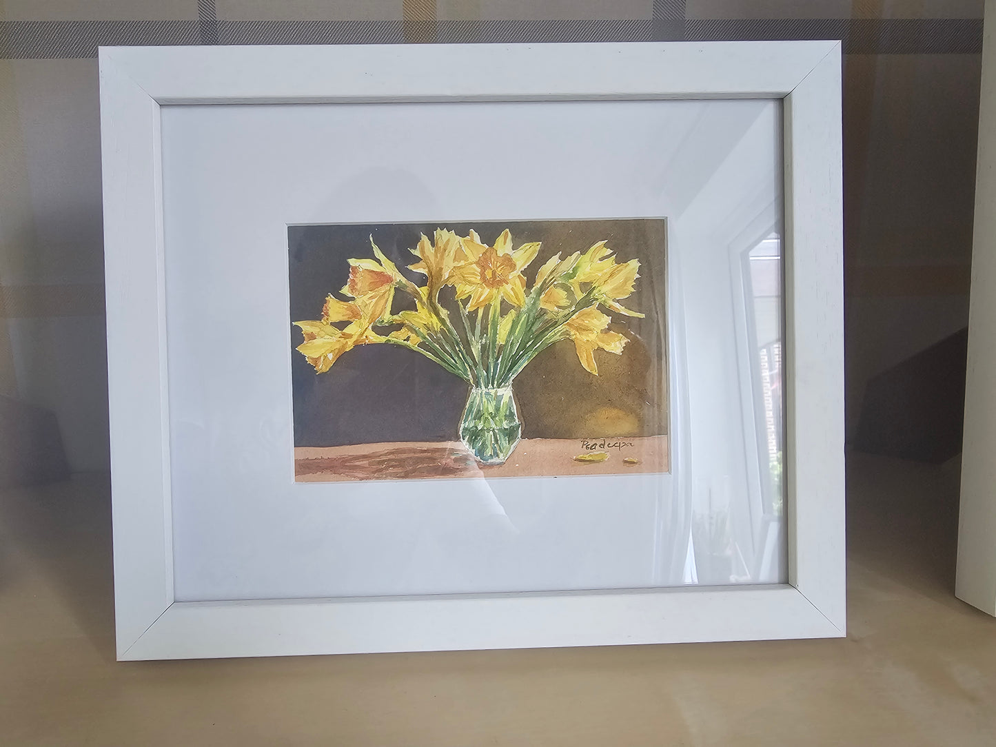 Daffodil Sunshine- original watercolour painting- 4x6 inches