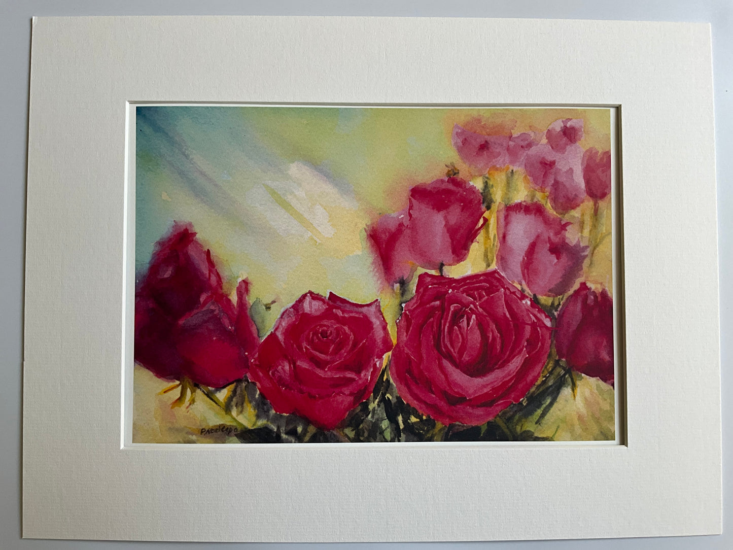 Roses roses everywhere - Limited edition print