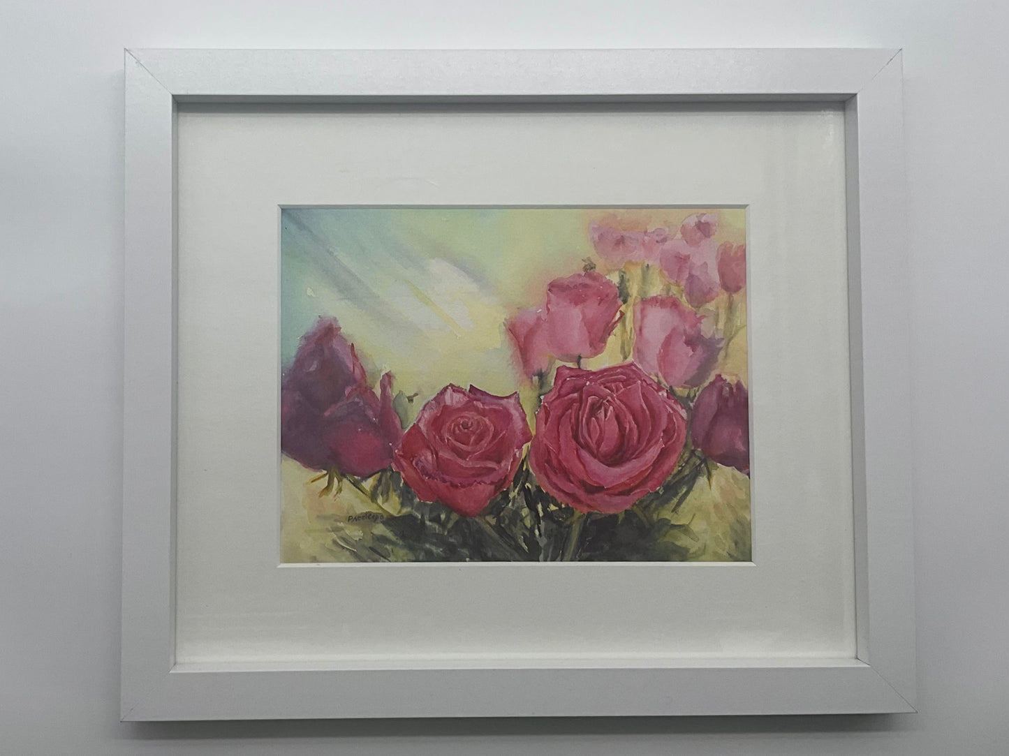 Roses Roses Everywhere- original watercolour painting