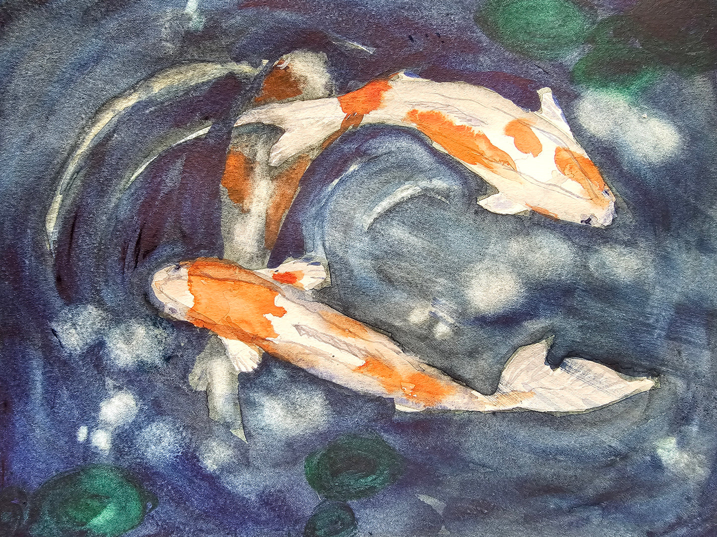 Koi fish painting workshop- Fri 13 June - 7 pm