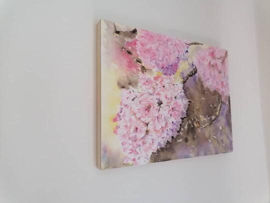 Cherry Blossoms - Original Watercolour Painting