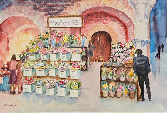 Flower Shop at St Pancras