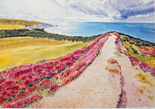 The Heather Path- Limited edition print