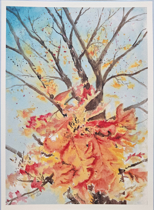 Autumn Leaves- Limited edition print