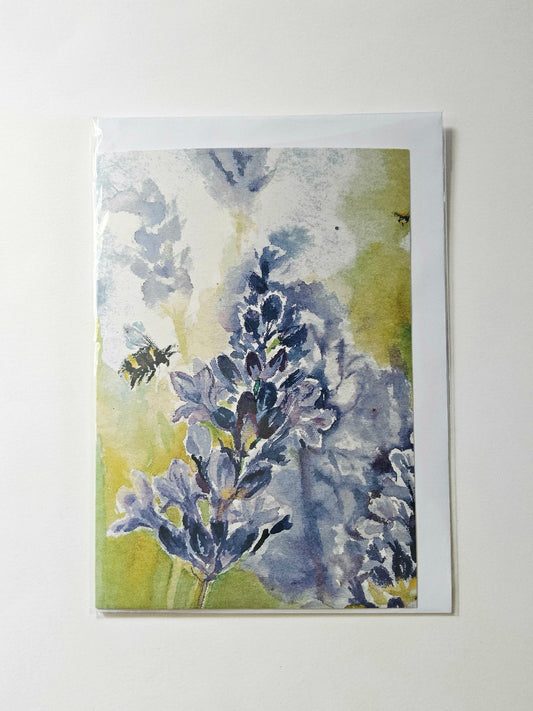 Greeting card- Lavender Delight