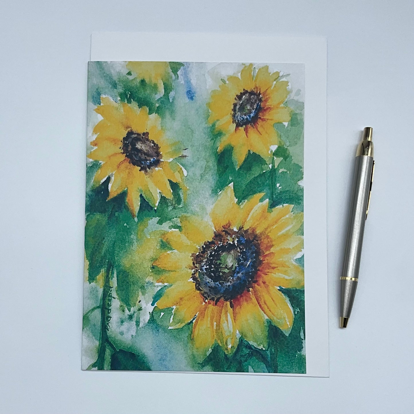 Greeting card- Sunflower Garden