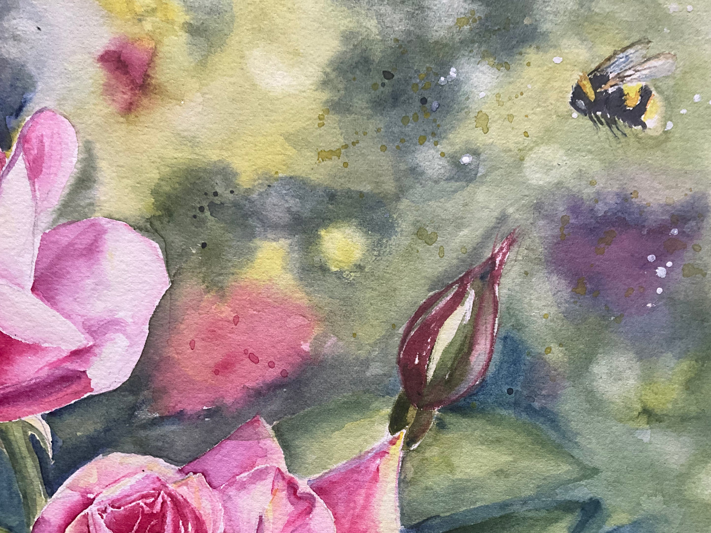 ROSES- A FOREVER DELIGHT - Original watercolour painting