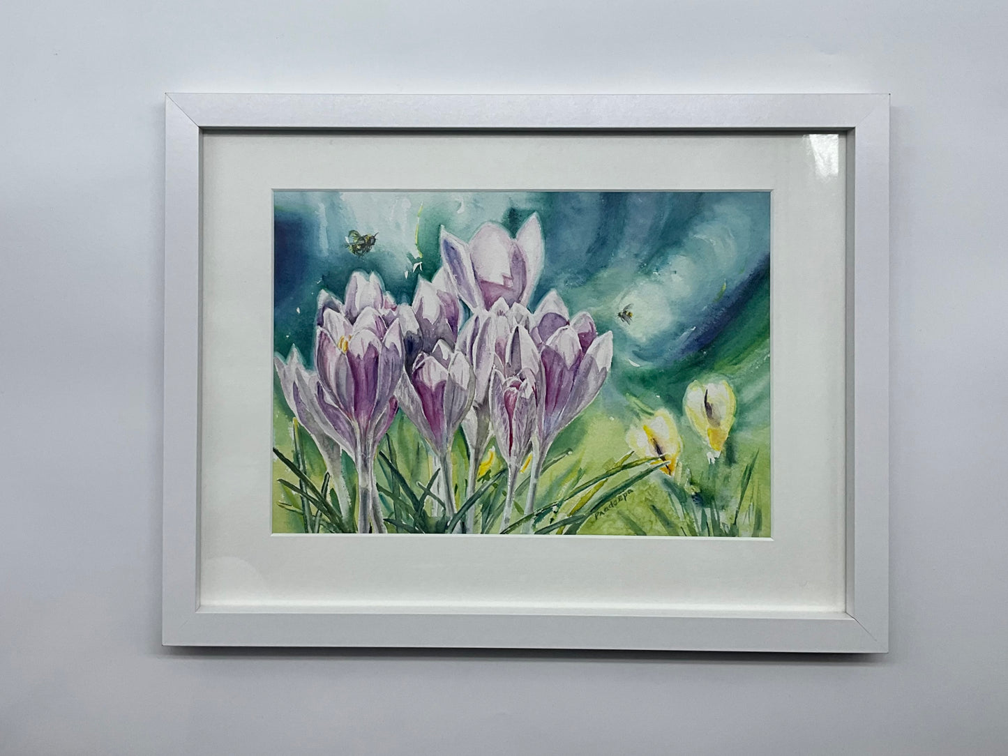 A PEACE OF SPRING- original watercolour painting