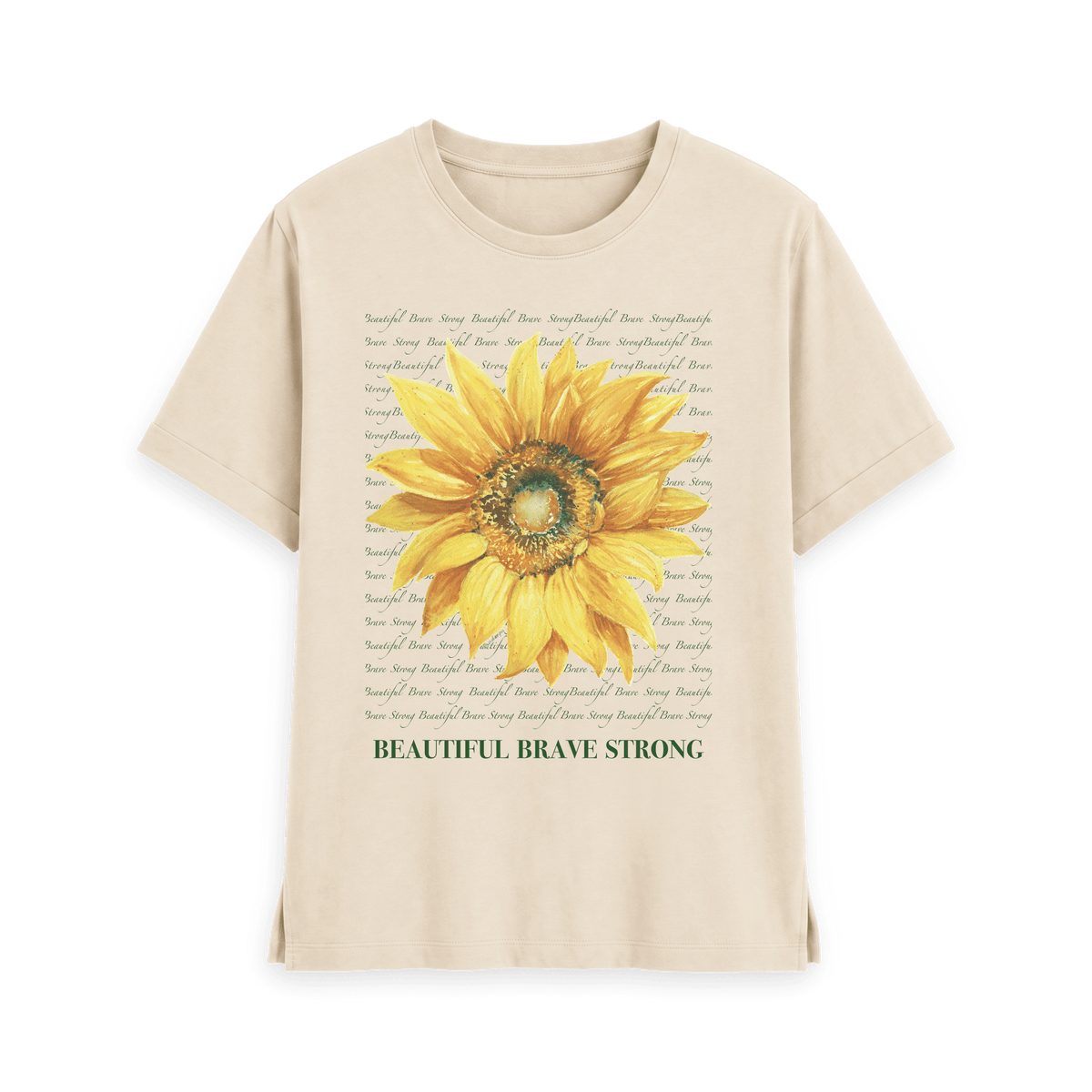 Oat Printed T-shirt Front