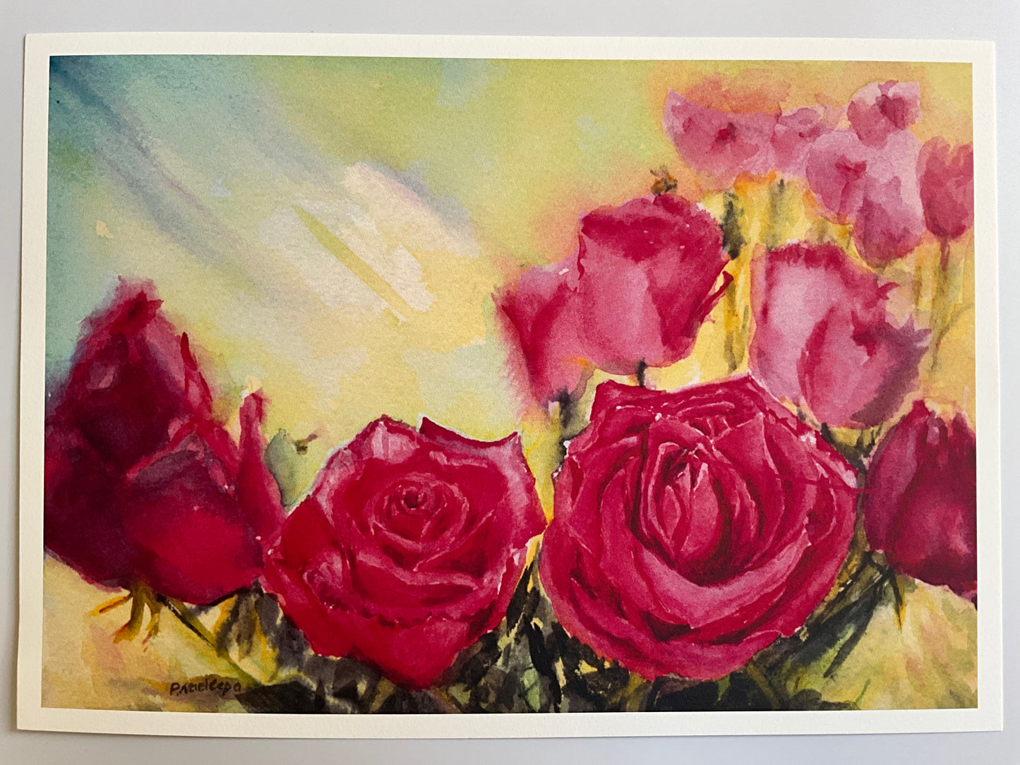 Roses roses everywhere - Limited edition print