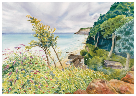 From The Chine To The Beach- Limited edition print