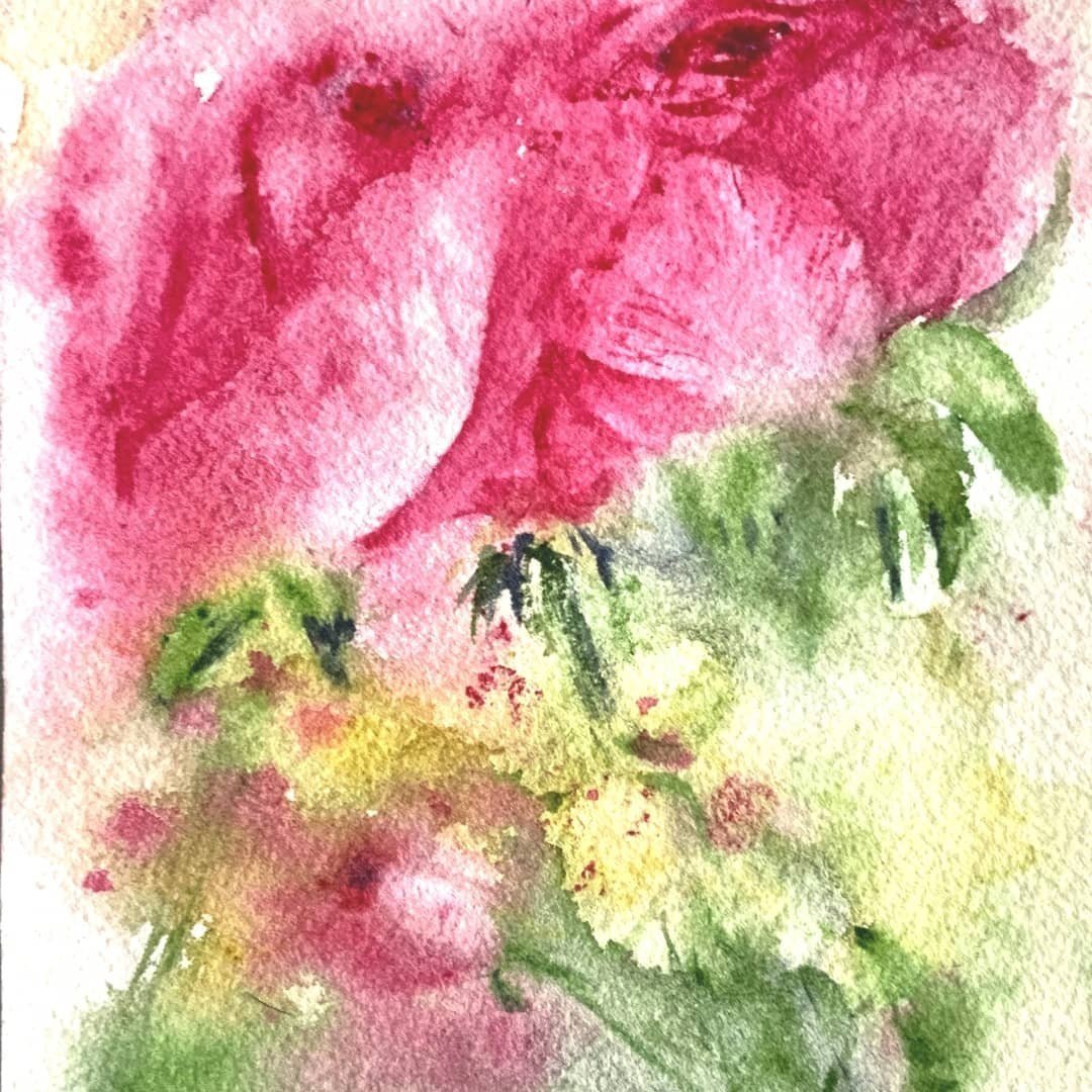 Roses Are Forever - Original Watercolour Painting